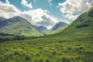 A Lush Valley... with mountains